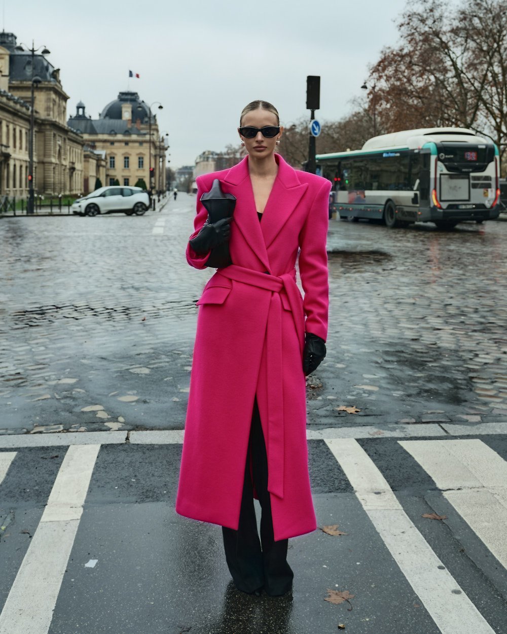 Leather glove coat outfit idea 14 original size