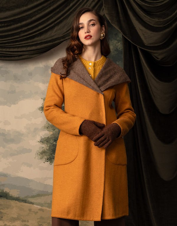 Leather glove coat outfit idea 17 original size