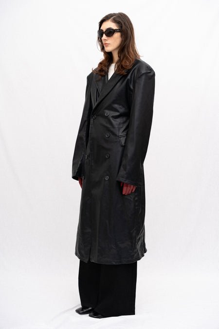 Leather glove coat outfit idea 20 original size