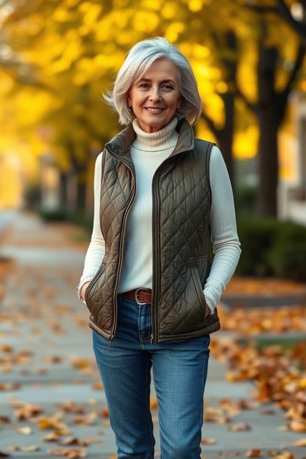 Fall Vest Outfits for Women Over 50: The Easiest Layer You'll Love 7 inline c6fe46fe866919ee