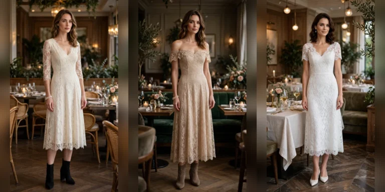 28 Lace Dress Outfits for Valentine Weddings That Are Chic, Romantic and Easy to Wear