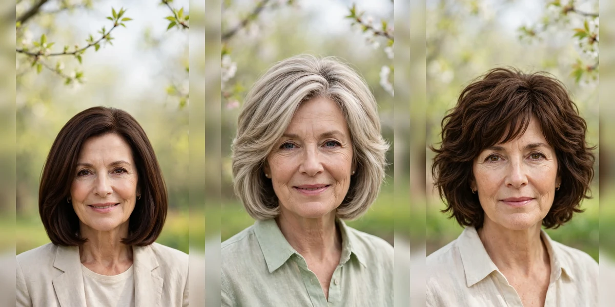 18 Layered Bob Haircuts for Women Over 50 for Spring with a Fresh Shape That Feel Fresh, Flattering and Easy to Wear