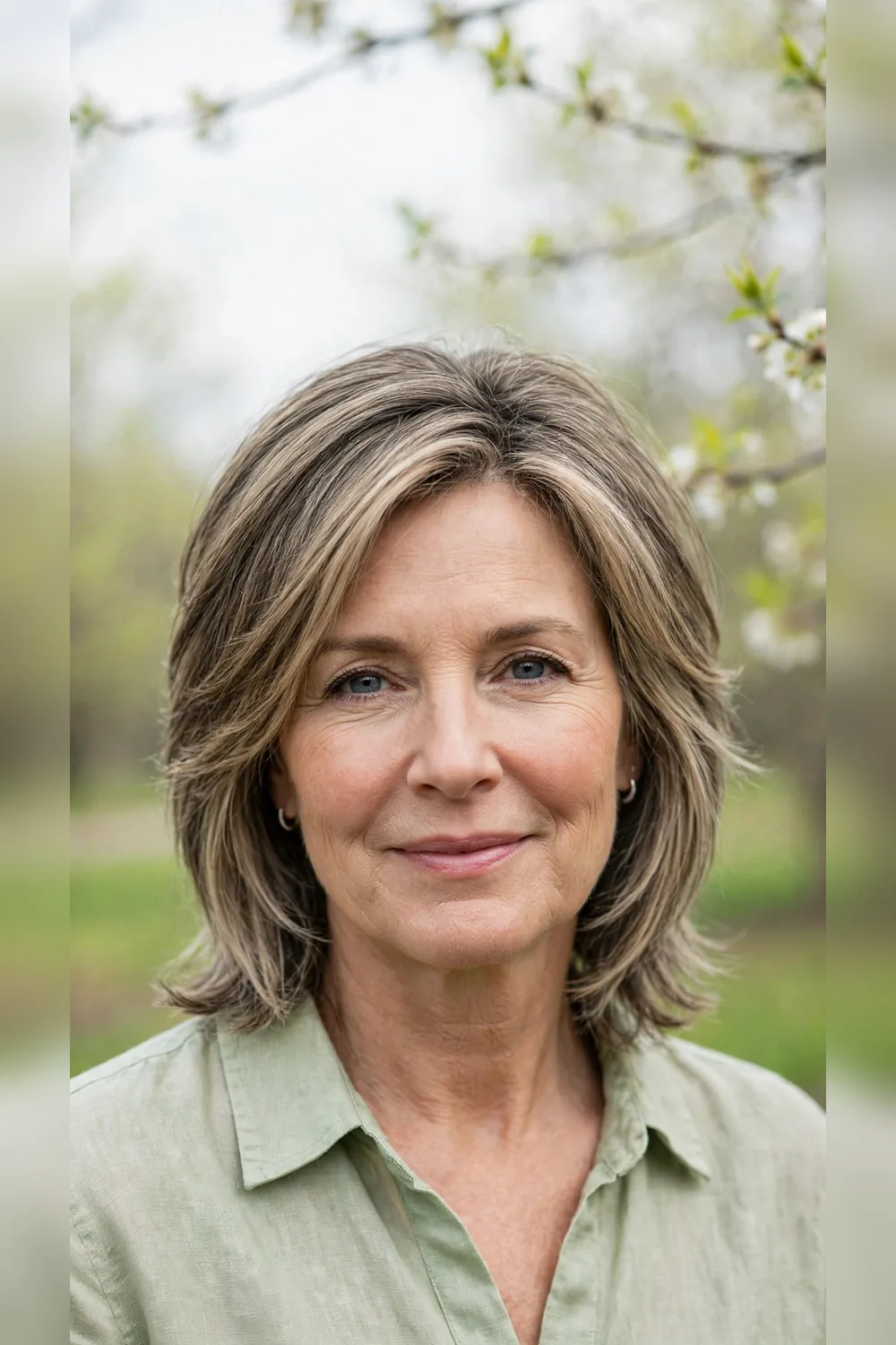 22 Layered Haircuts for Women Over 50 for Spring with Shoulder Length Movement That Feel Fresh, Flattering and Easy to Wear 11 Layered Haircuts With a Tapered Neckline