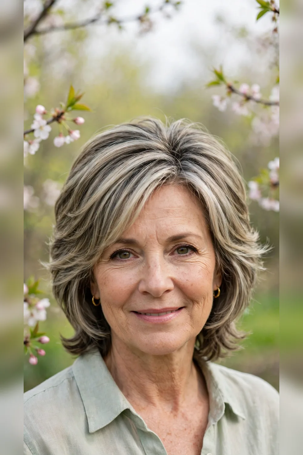 22 Layered Haircuts for Women Over 50 for Spring with Shoulder Length Movement That Feel Fresh, Flattering and Easy to Wear 21 Layered Haircuts With a Graduated Shape