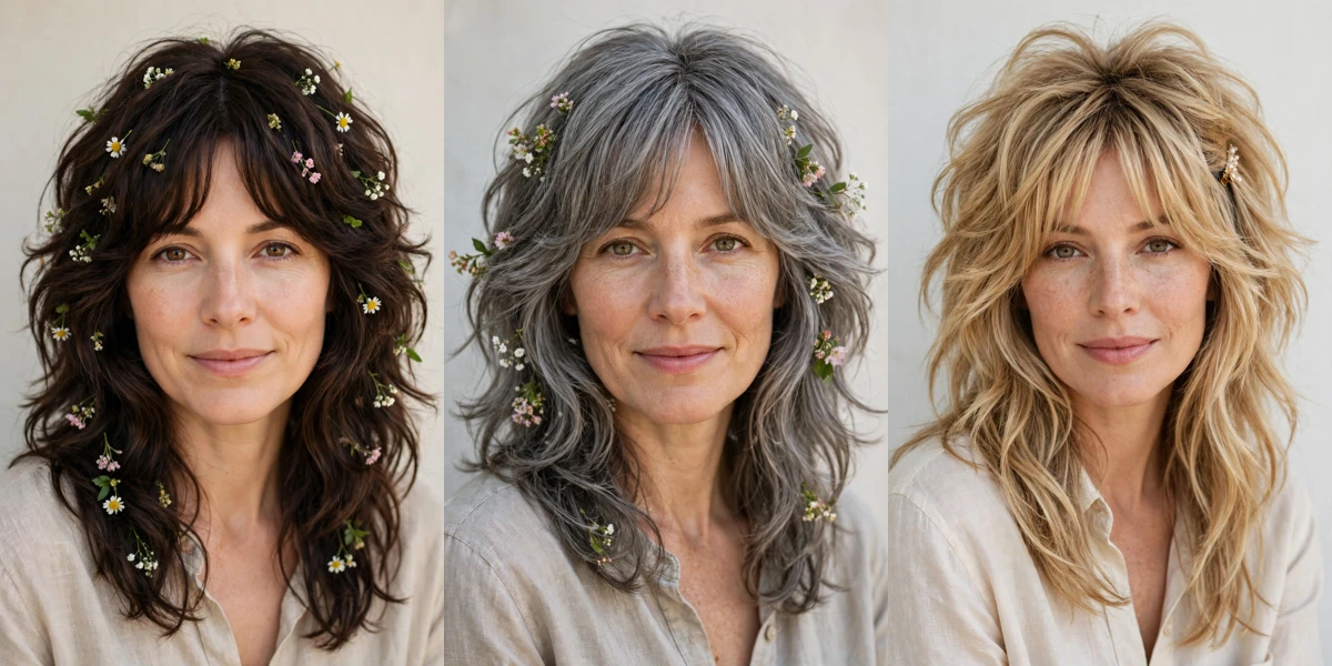 18 Layered Shag Haircuts for Spring with Soft Curtain Layers That Are Fresh, Chic and Easy to Wear