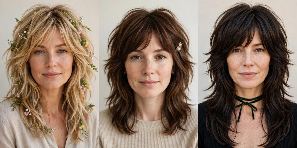 20 Layered Shag Haircuts for Thick Hair with Thinned Out Ends That Are Fresh, Chic and Easy to Wear