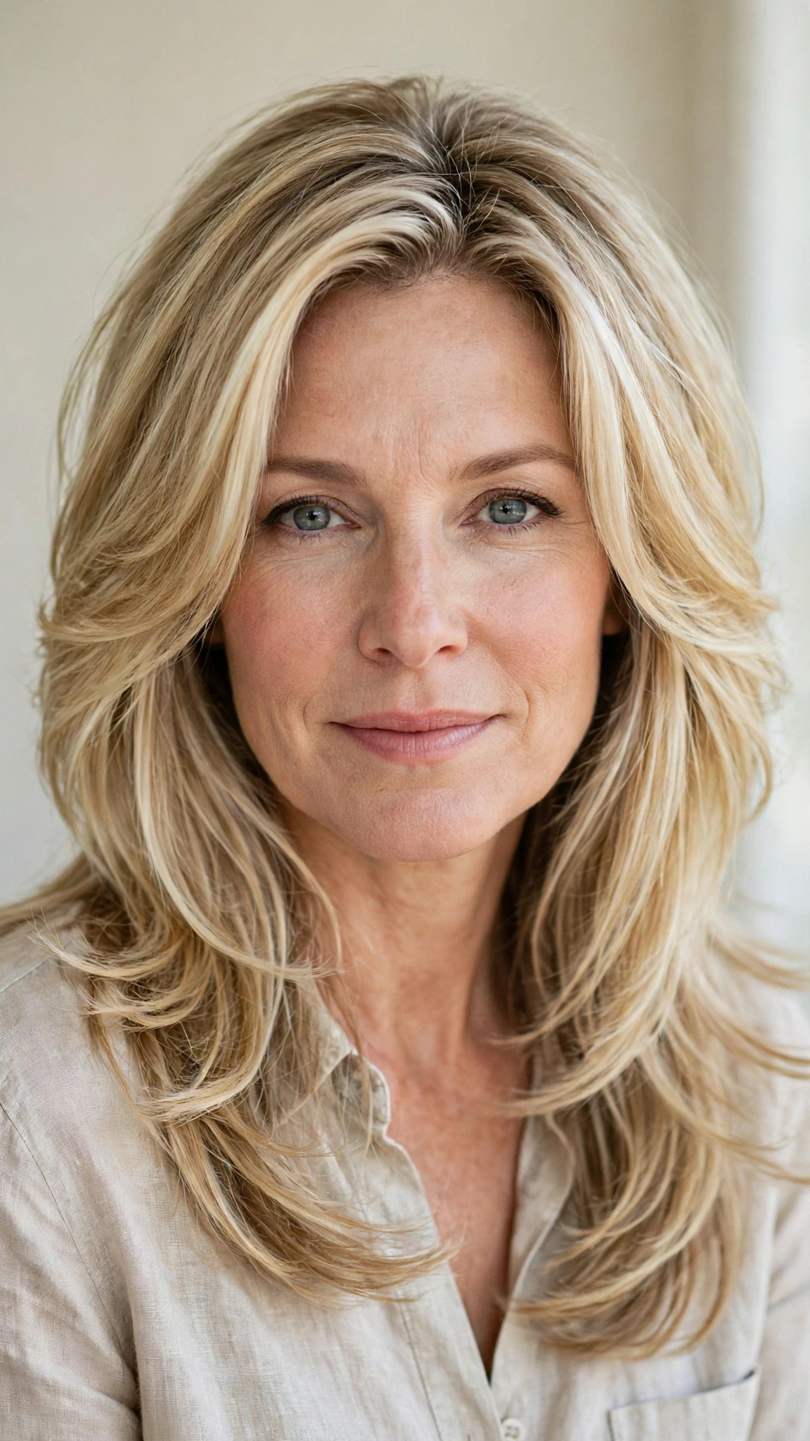 Long Layered Hairstyles For Spring With Face Framing Pieces With Bouncy Volume At The Roots, Face-Framing Layers And Delicate Blonde Dimension
