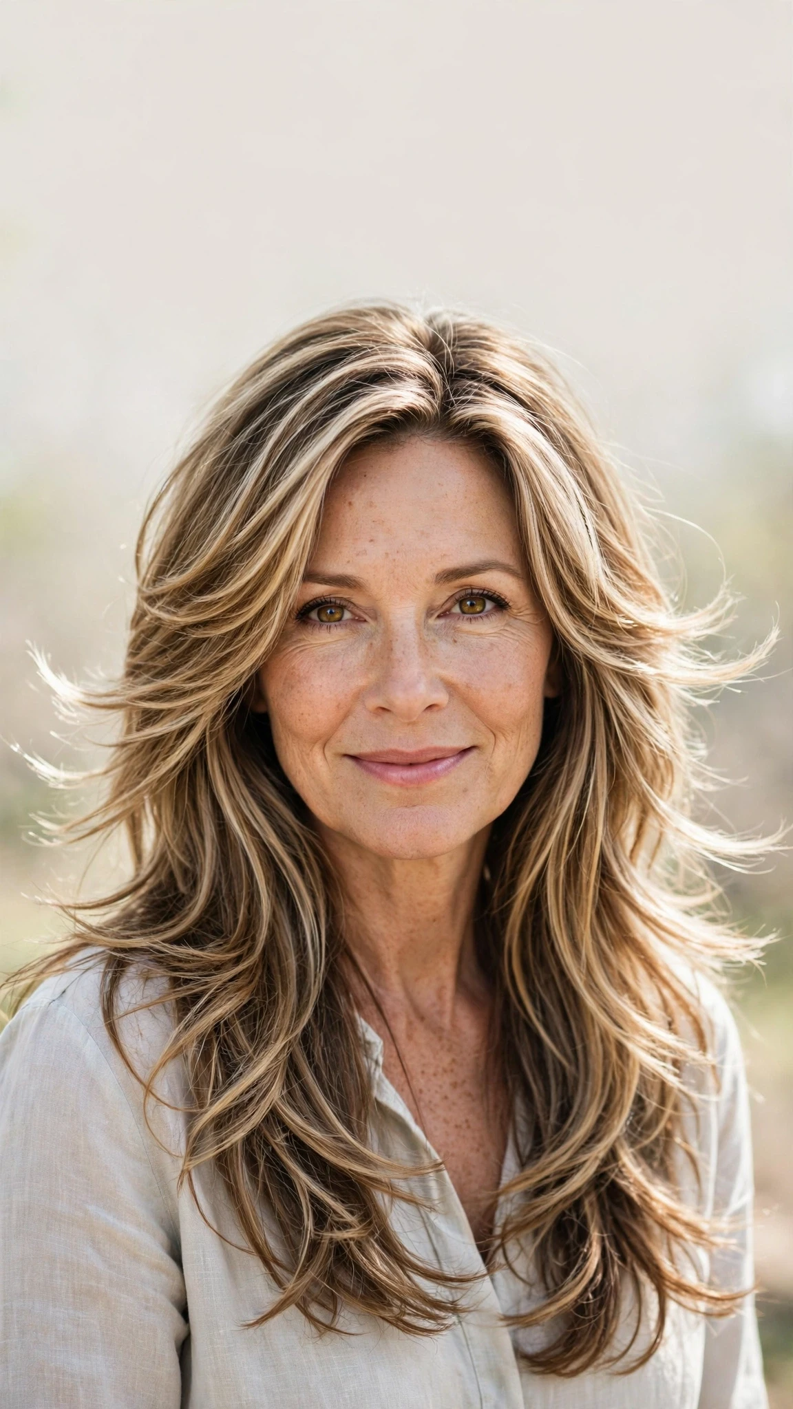 Long Layered Spring Hairstyles With Highlights And Shine With Airy Feathered Movement, Long Soft Layers And A Fresh Salon Shine