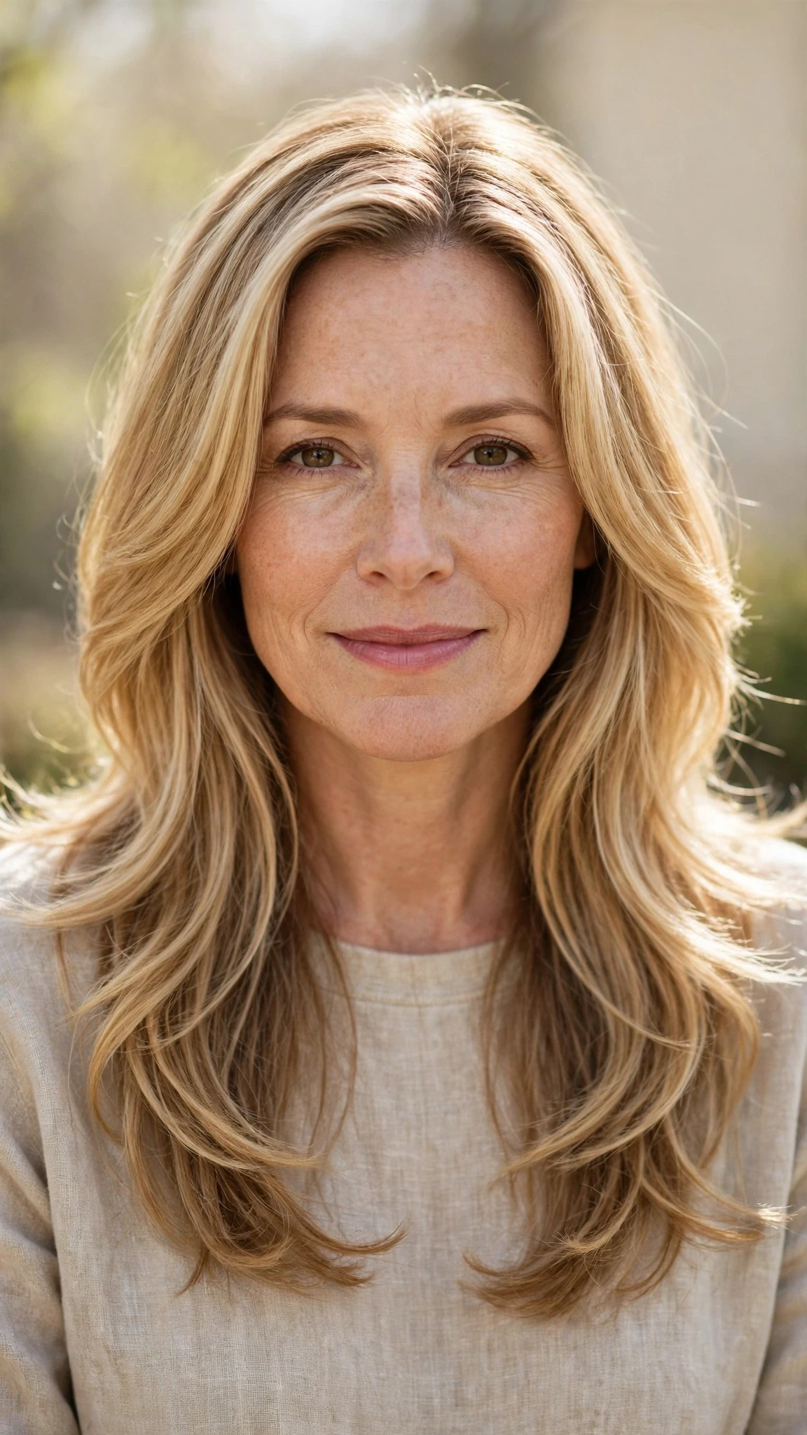 Long Layered Spring Hairstyles With Soft Movement With Soft Bends And Flicked Ends, Long Soft Layers And Honey Blonde Shine