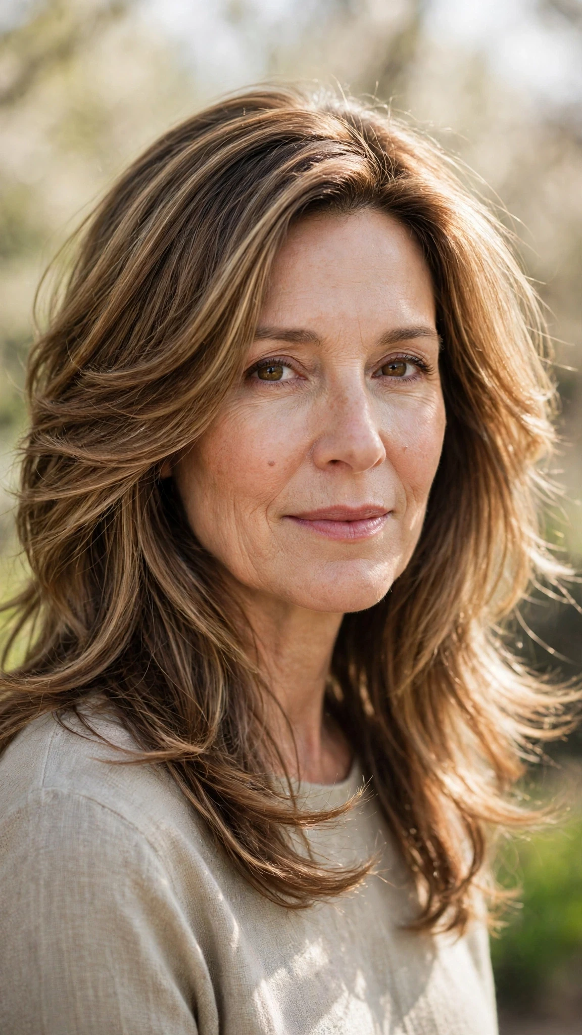 Long Layered Spring Hairstyles With Soft Movement With Silky Smooth Strands, A Layered Shape That Moves And Sunlit Dimension