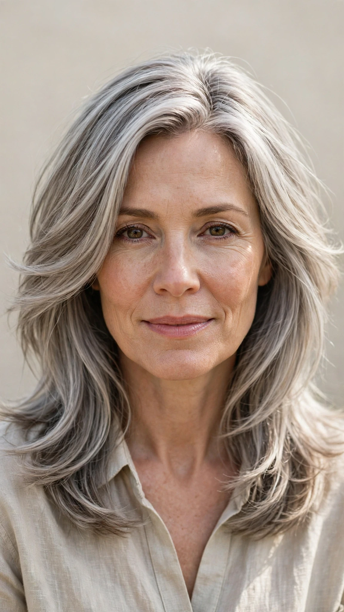 Long Layered Spring Hairstyles With Soft Movement With Silky Smooth Strands, A Layered Shape That Moves And Cool Ash Softness
