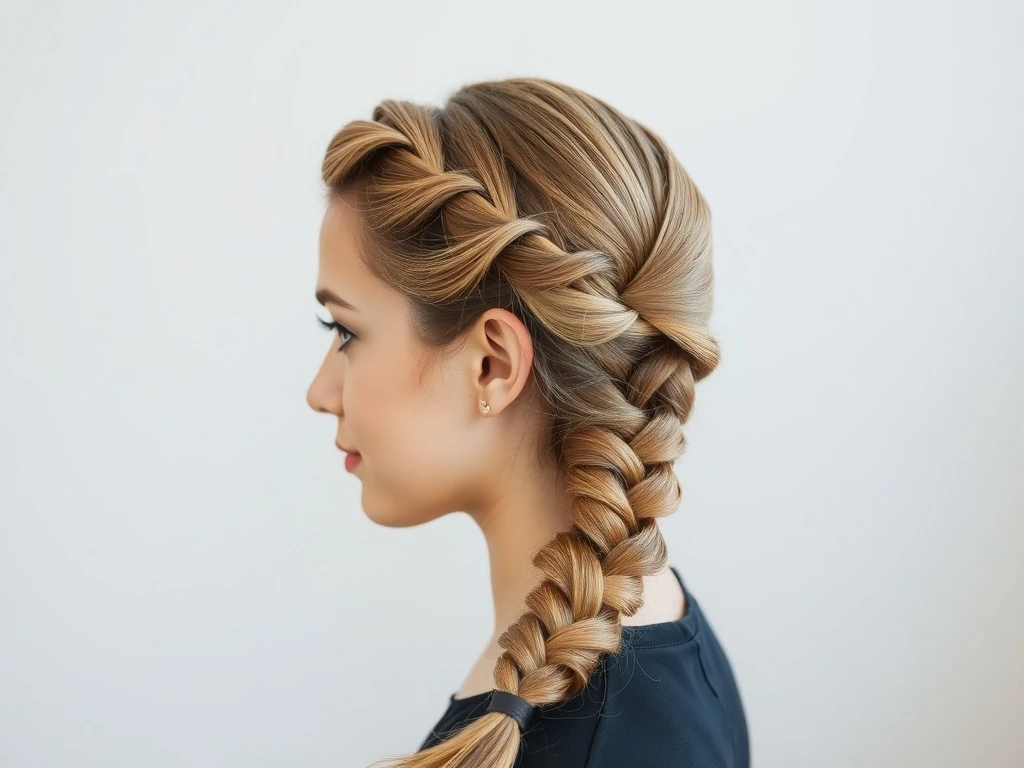 Gentle Evening Braid With A Relaxed Finish