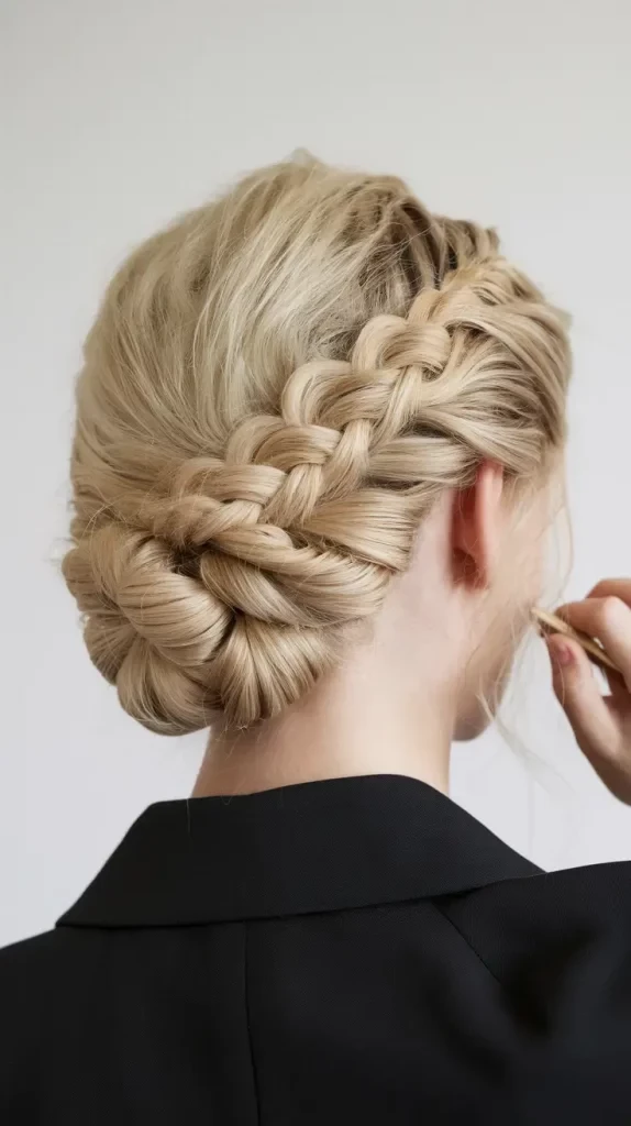 Airy Fine Plait With A Matte Finish