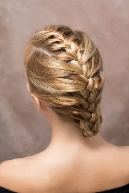Fine-Hair Romantic Braid With A Matte Finish