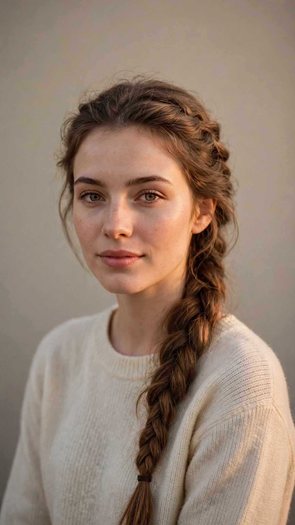 Fine-Hair Evening Braid With Gentle Backcombing