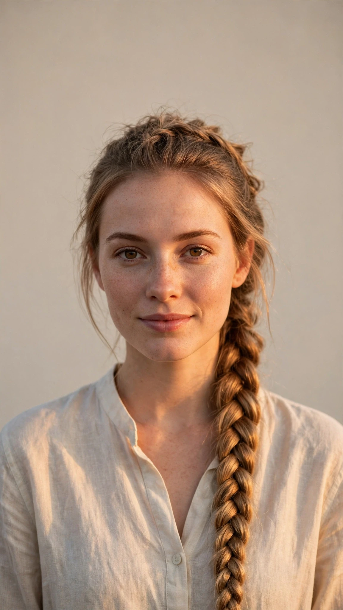 Fine-Hair Fishtail With A Textured Base