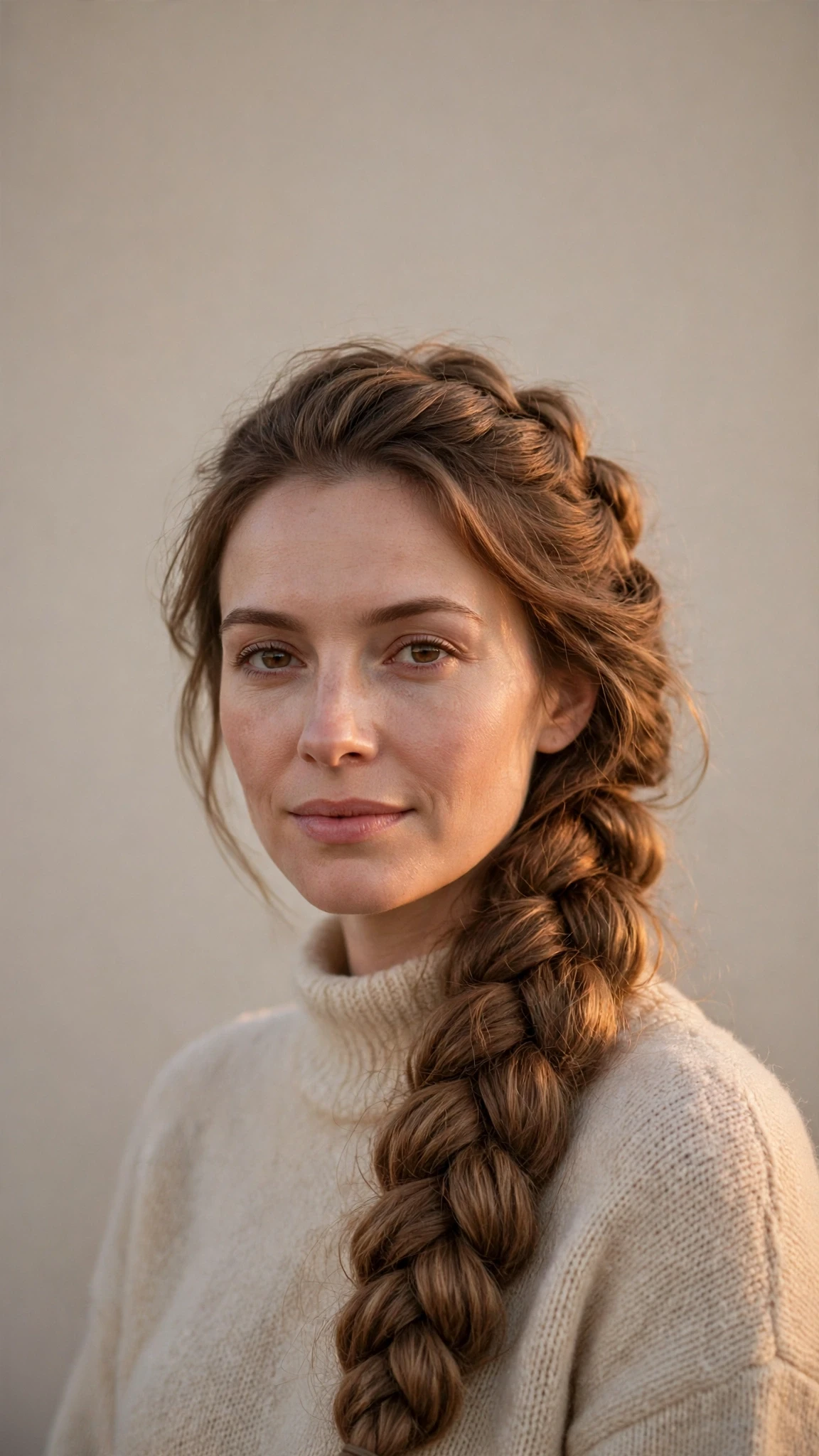 Chunky Fishtail Style With Soft Texture