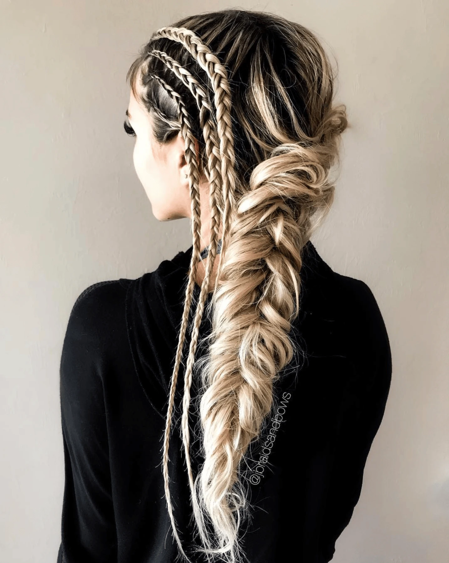 Chunky Fishtail Style With A Relaxed Edge