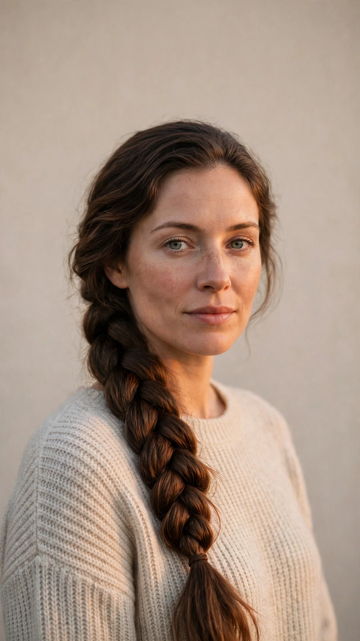 Thick Evening Braid With Full Ends