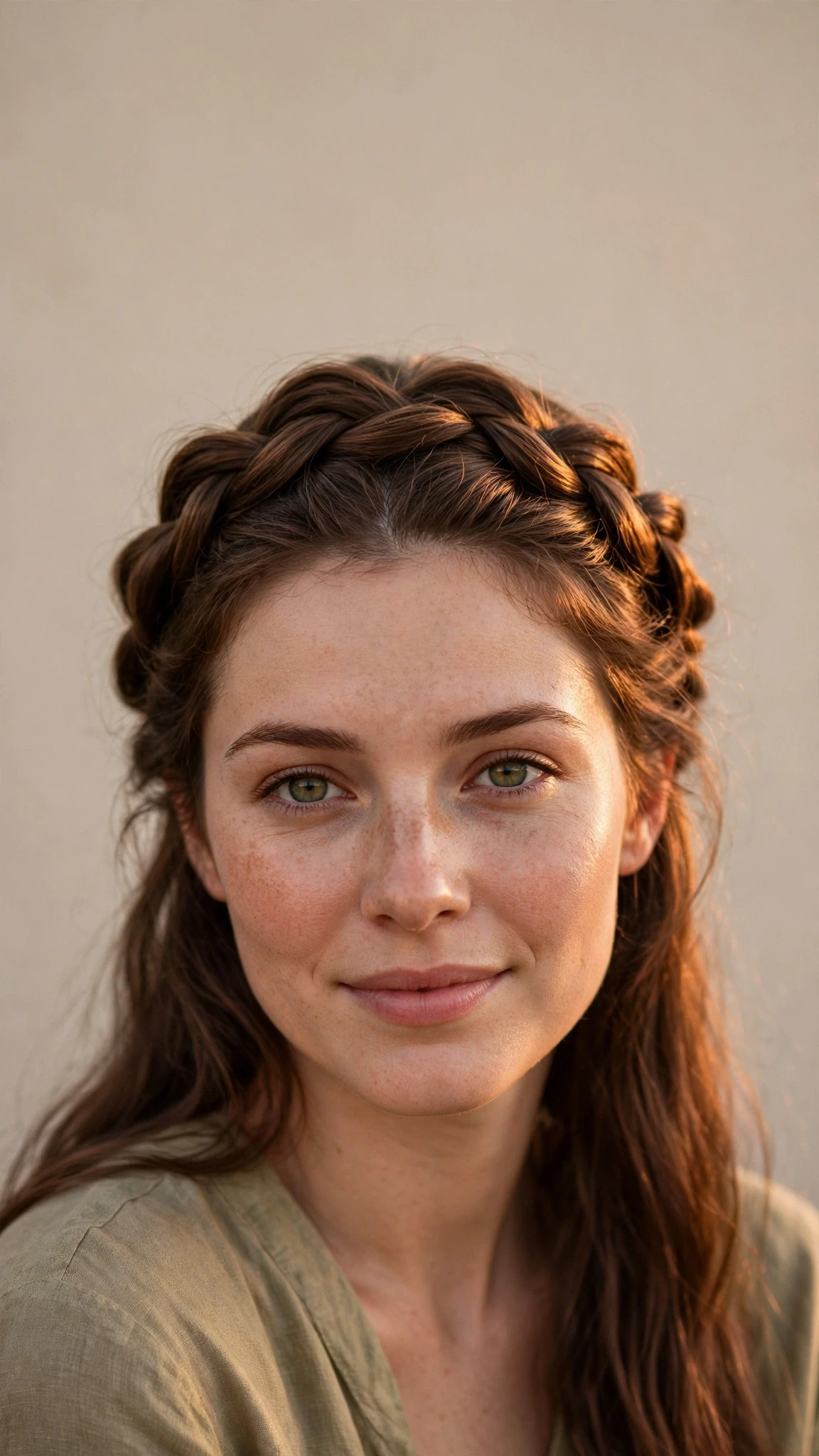 Soft Crown Twist Braid With A Glossy Shine