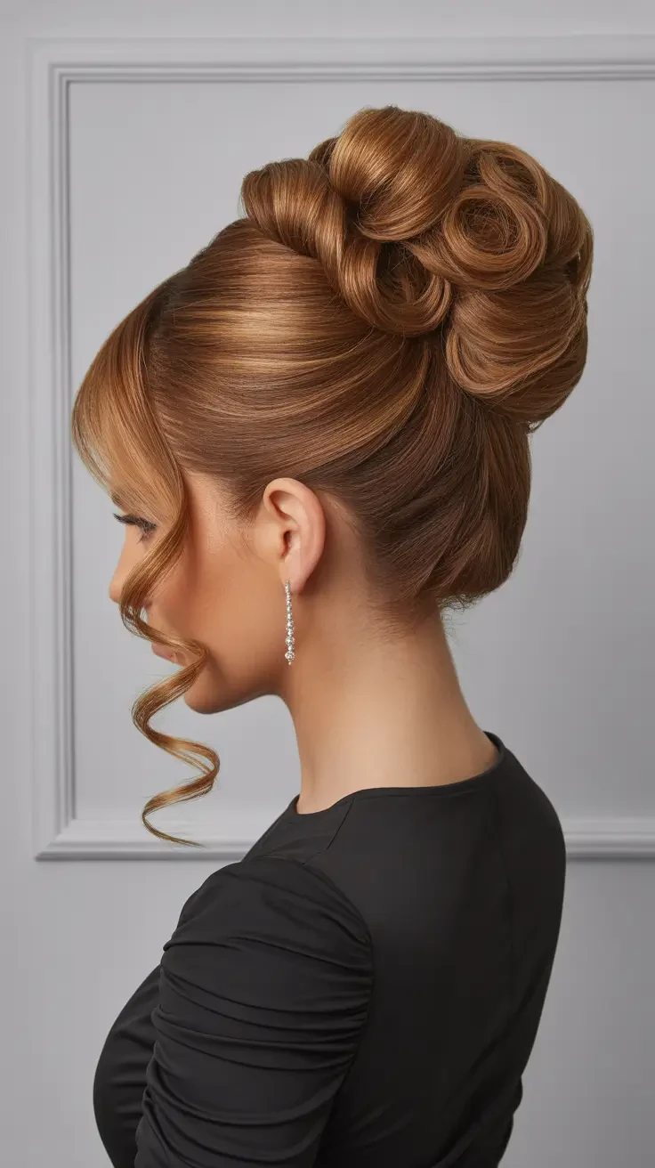 Evening Halo Style With Pulled-Out Volume