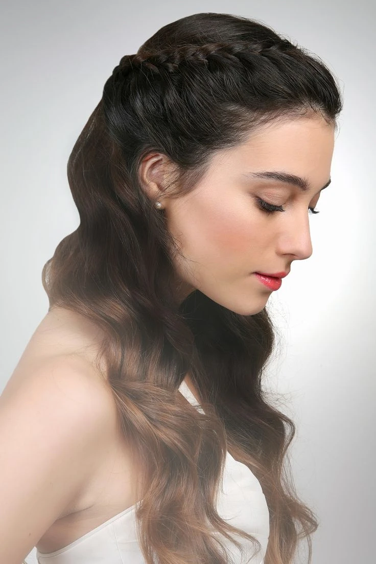 Romantic Side Plait With Soft Volume