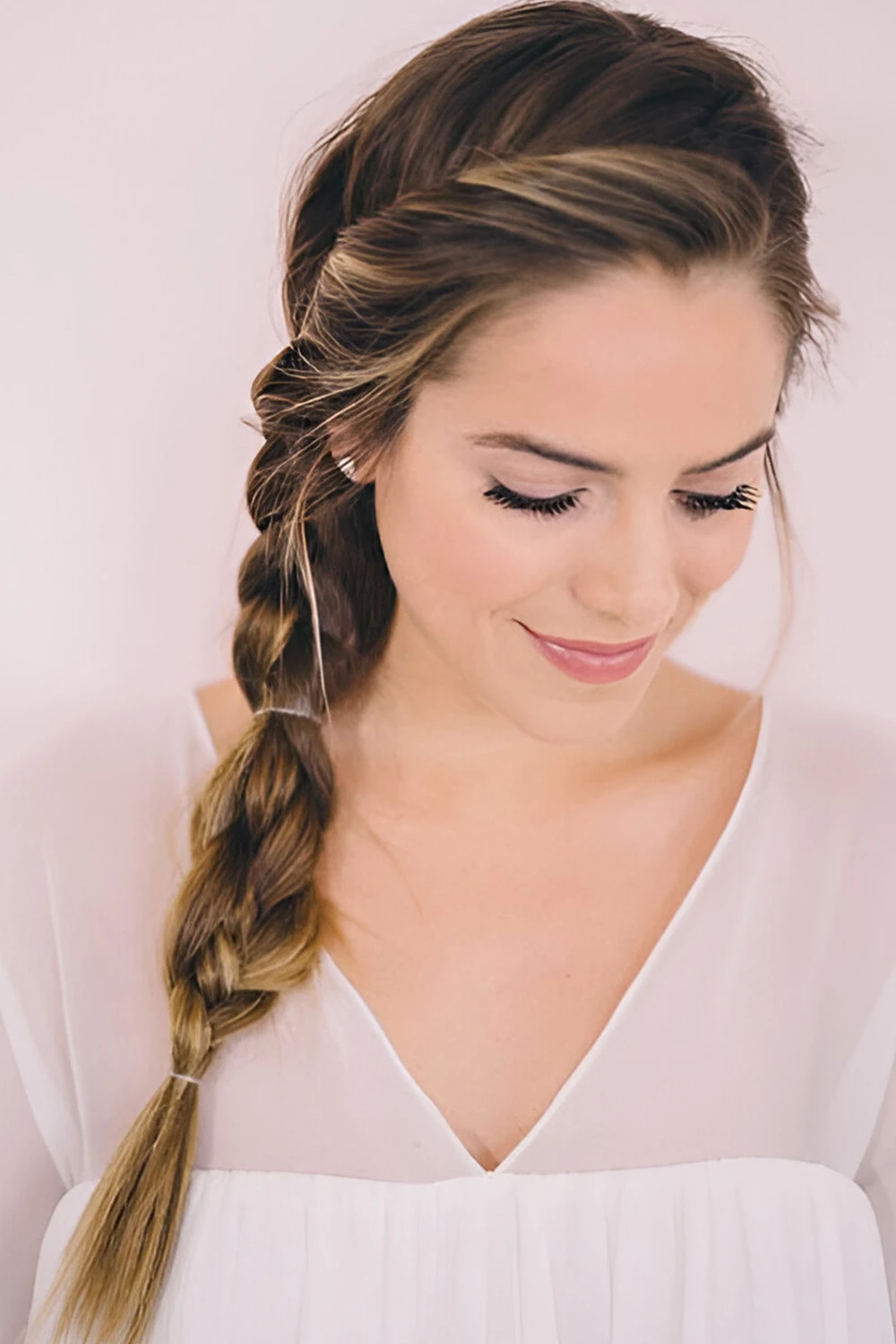 Evening Side Braid With A Gentle Finish