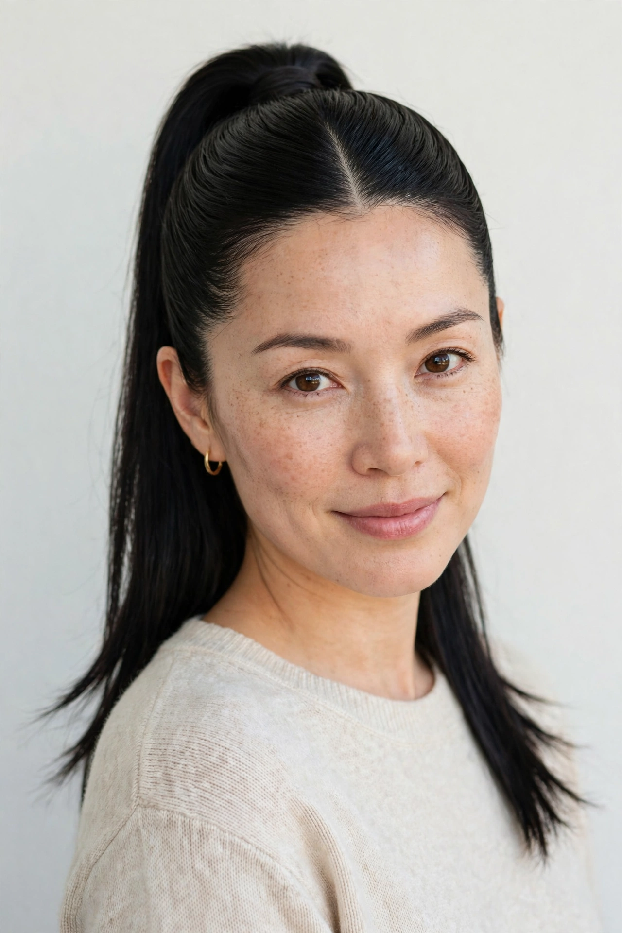 Sleek High Ponytail for Work
