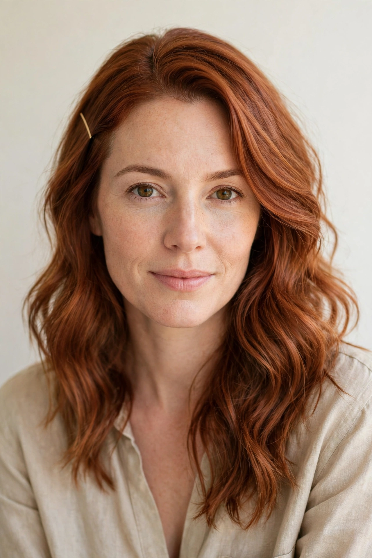 Side-Swept Clip Style