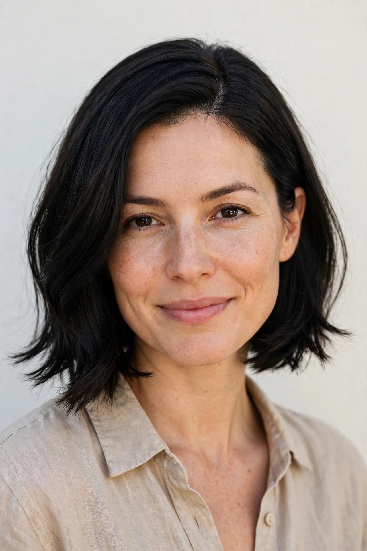 Side Part Sleek Bob