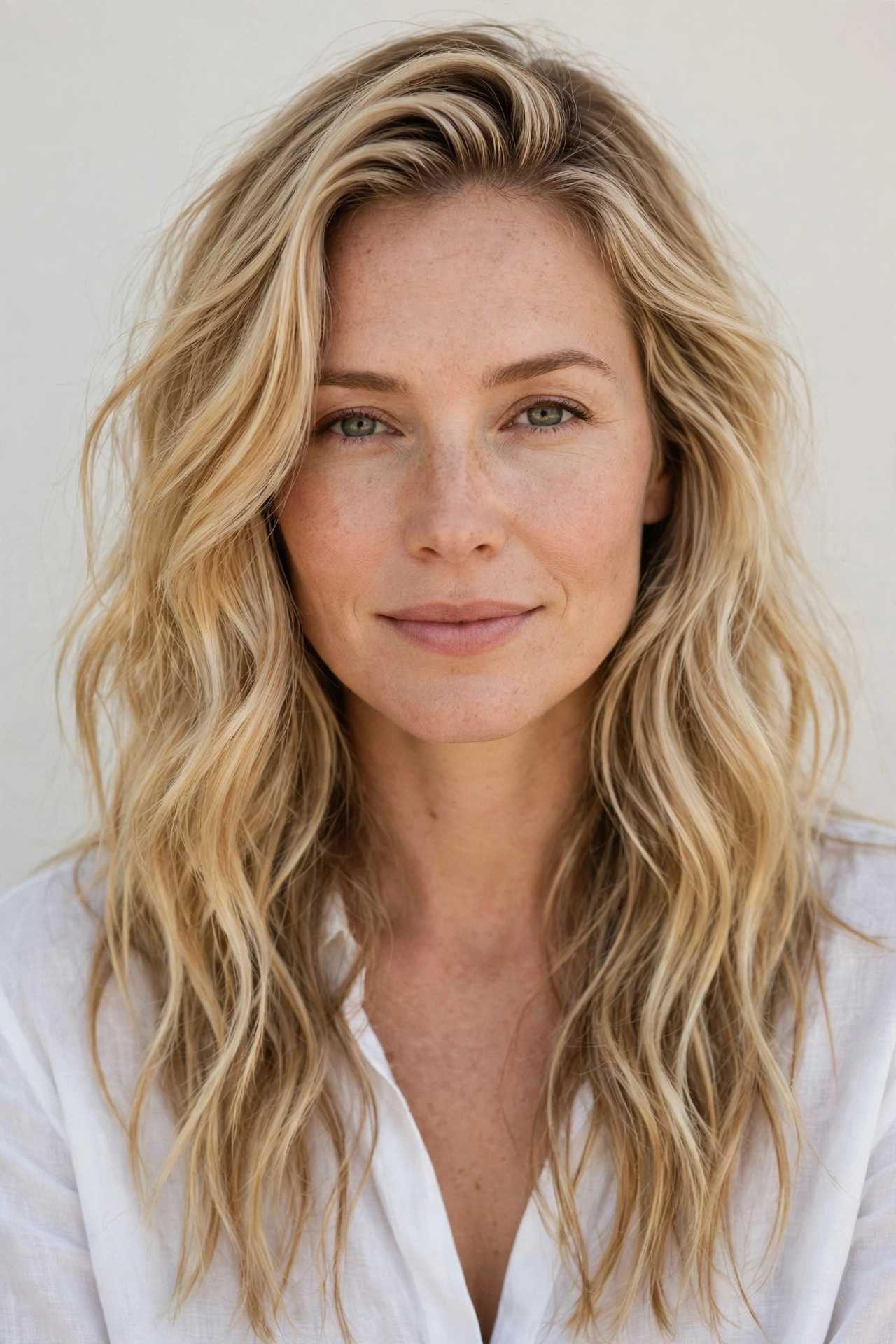 Honey Blonde Air Dry Beach Waves
