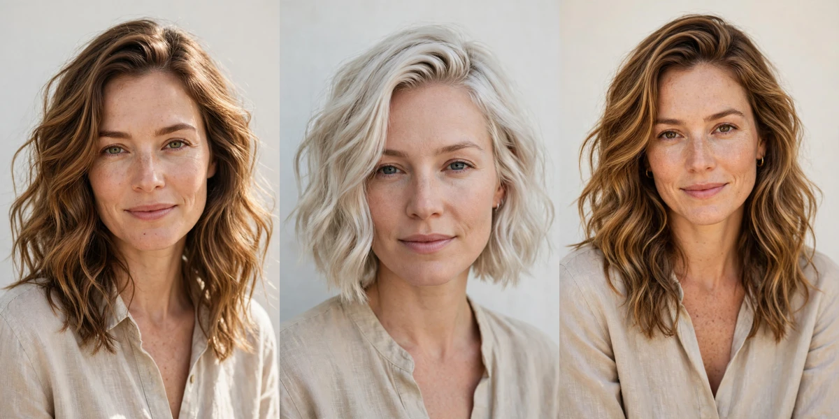 20 Low Maintenance Spring Hairstyles for Women in Their 30s with Air Dry Waves That Are Fresh, Chic and Easy to Wear