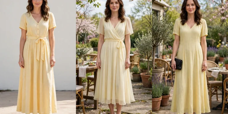 20 Butter Yellow Dress Outfits for Spring Lunches That Are Chic, Fresh and Elegant
