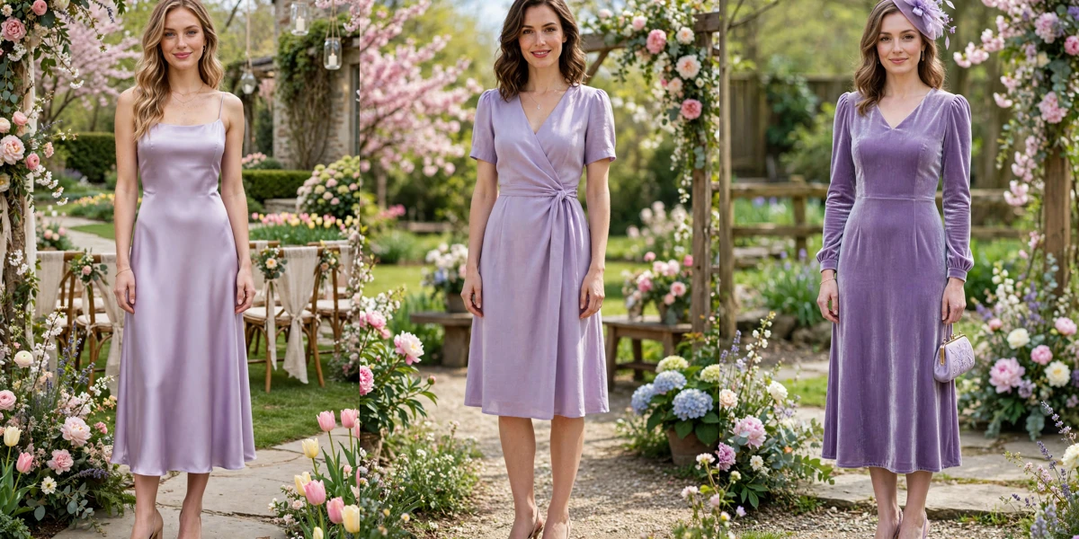 33 Lavender Dress Outfits for Spring Weddings That Are Fresh, Chic and Easy to Wear
