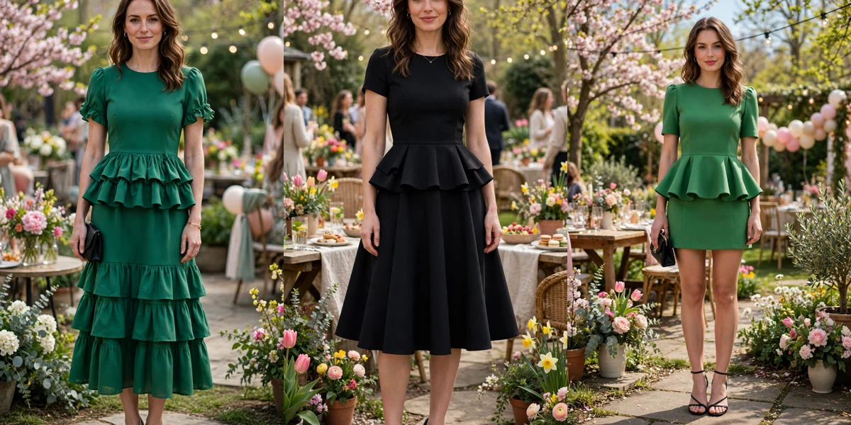 38 Peplum Dress Outfits for Spring Parties That Are Chic, Fresh and Elegant