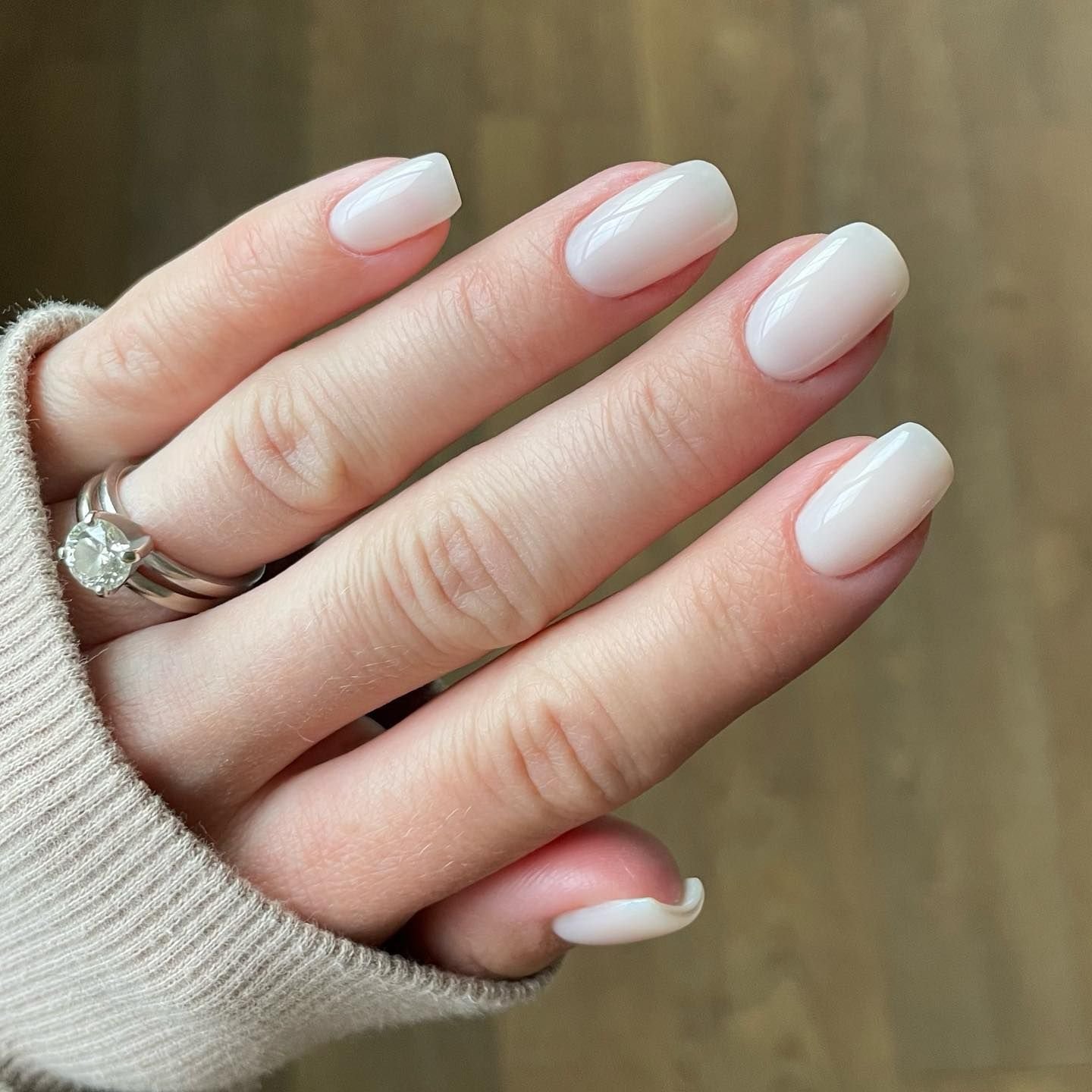 38 Matte Top Coat Jelly Nails for Winter Everyday Wear That Are Soft, Natural and Easy to Live With 19 Matte Milky White Square Nails for Winter Everyday Wear