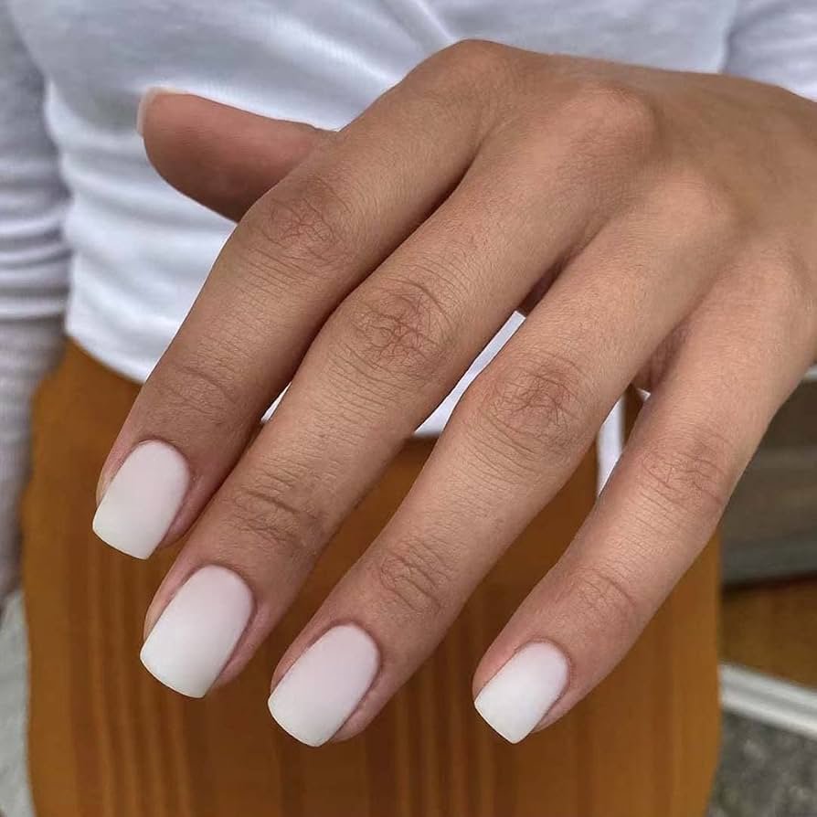 38 Matte Top Coat Jelly Nails for Winter Everyday Wear That Are Soft, Natural and Easy to Live With 32 Matte Milky White Square Nails for Winter Everyday Wear