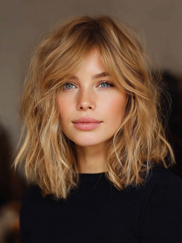 18 Natural texture spring hairstyles for fine hair with light volume That Are Chic, Fresh and Flattering 4 Natural Texture Spring Hairstyles For Fine Hair With Light Volume With Delicate Natural Movement, Curtain Pieces And A Glossy Shine Finish