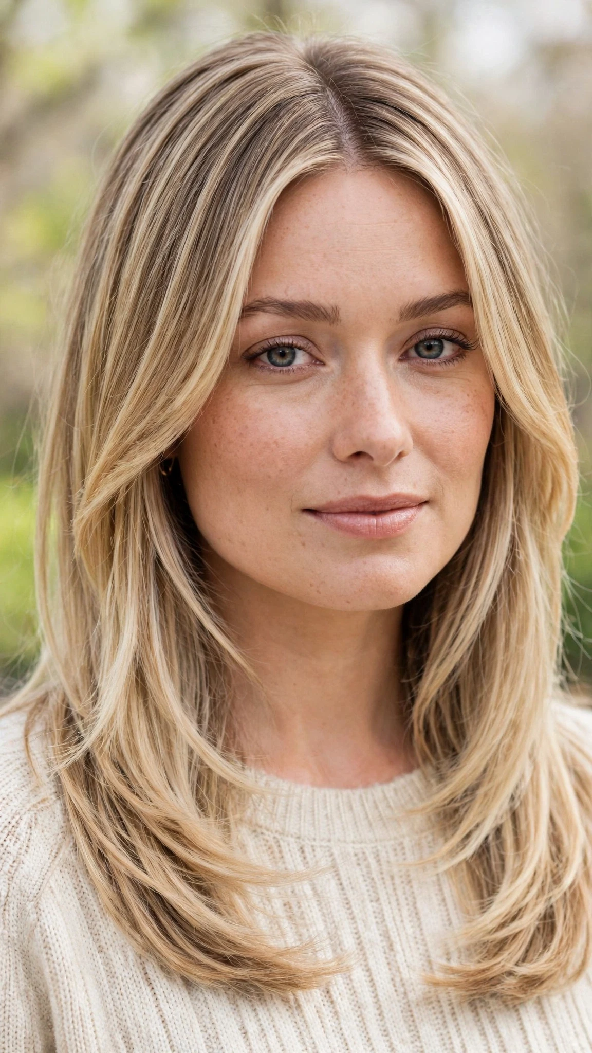 22 Olsen tuck hairstyles for spring with a middle part and glossy ends That Are Chic, Fresh and Flattering 7 Olsen Tuck Hairstyles For Spring With A Middle Part And Glossy Ends With Silky Smooth Strands, Graduated Layers And Delicate Blonde Dimension