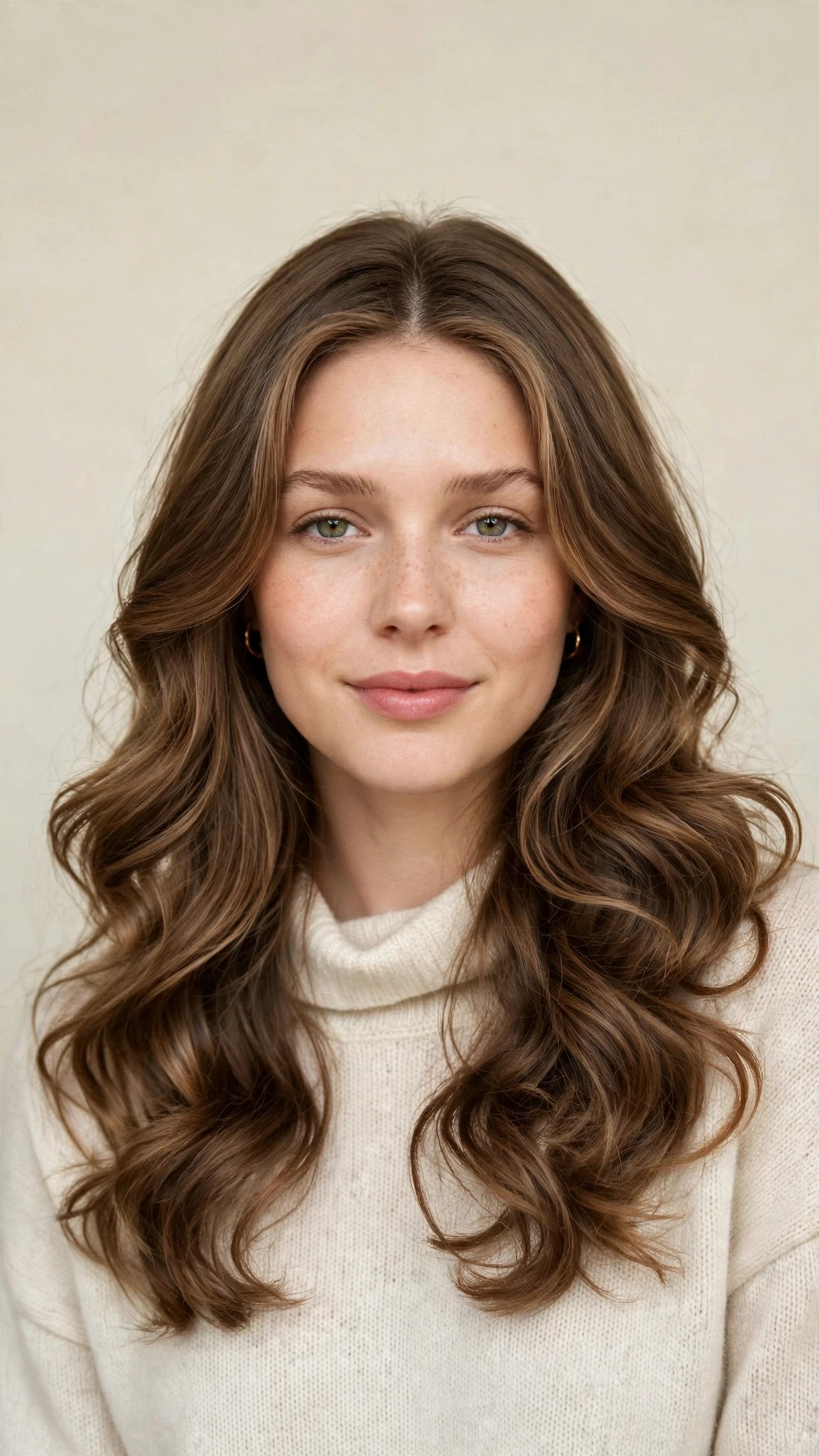 22 Olsen tuck hairstyles for spring with a middle part and glossy ends That Are Chic, Fresh and Flattering 21 Olsen Tuck Hairstyles For Spring With A Middle Part And Glossy Ends With Loose Romantic Curls, A Layered Shape That Moves And A Glossy Shine Finish