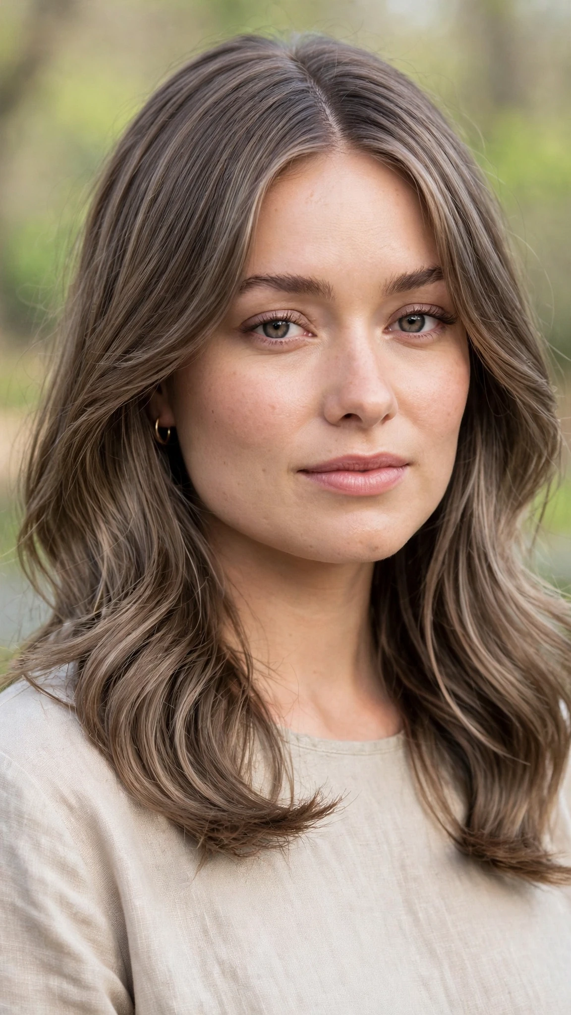 22 Olsen tuck hairstyles for spring with a middle part and glossy ends That Are Chic, Fresh and Flattering 22 Olsen Tuck Hairstyles For Spring With A Middle Part And Glossy Ends With Soft Bends And Flicked Ends, Subtle Internal Layers And Cool Ash Softness