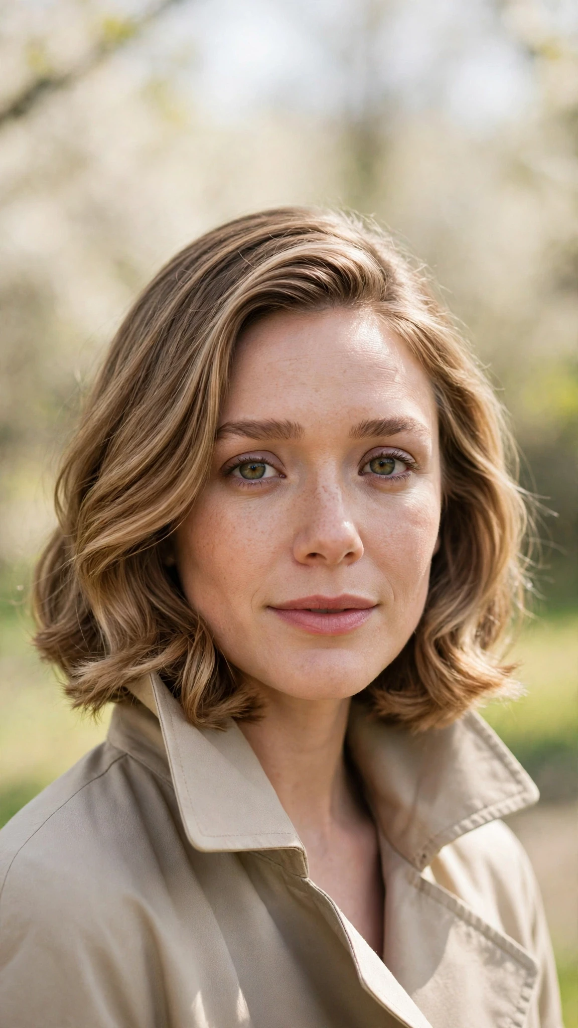 Olsen Tuck Hairstyles For Spring With A Sleek Bob And Minimal Styling With Soft Waves, Feathered Ends And A Fresh Salon Shine
