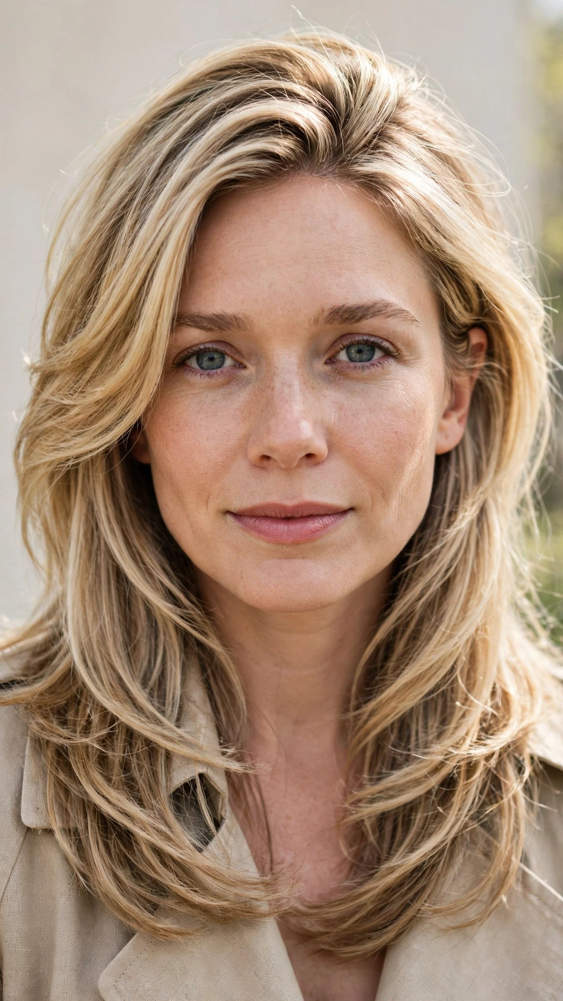 Olsen Tuck Hairstyles For Spring With Hair Tucked Behind The Ears With Bouncy Volume At The Roots, A Layered Shape That Moves And Delicate Blonde Dimension