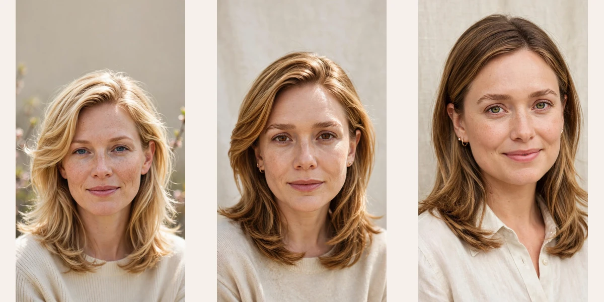 25 Olsen tuck hairstyles for spring with hair tucked behind the ears