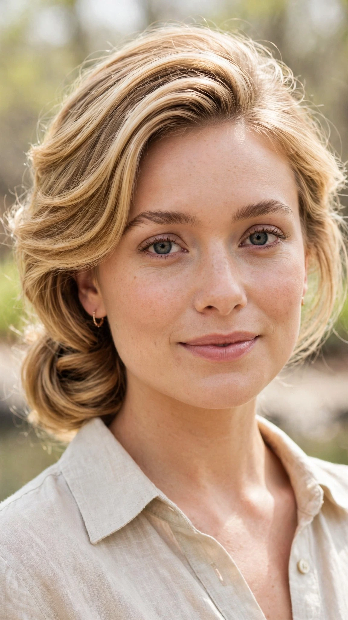 Olsen Tuck Hairstyles For Spring With Soft Waves And A Tucked Finish With Bouncy Volume At The Roots, Graduated Layers And Honey Blonde Shine