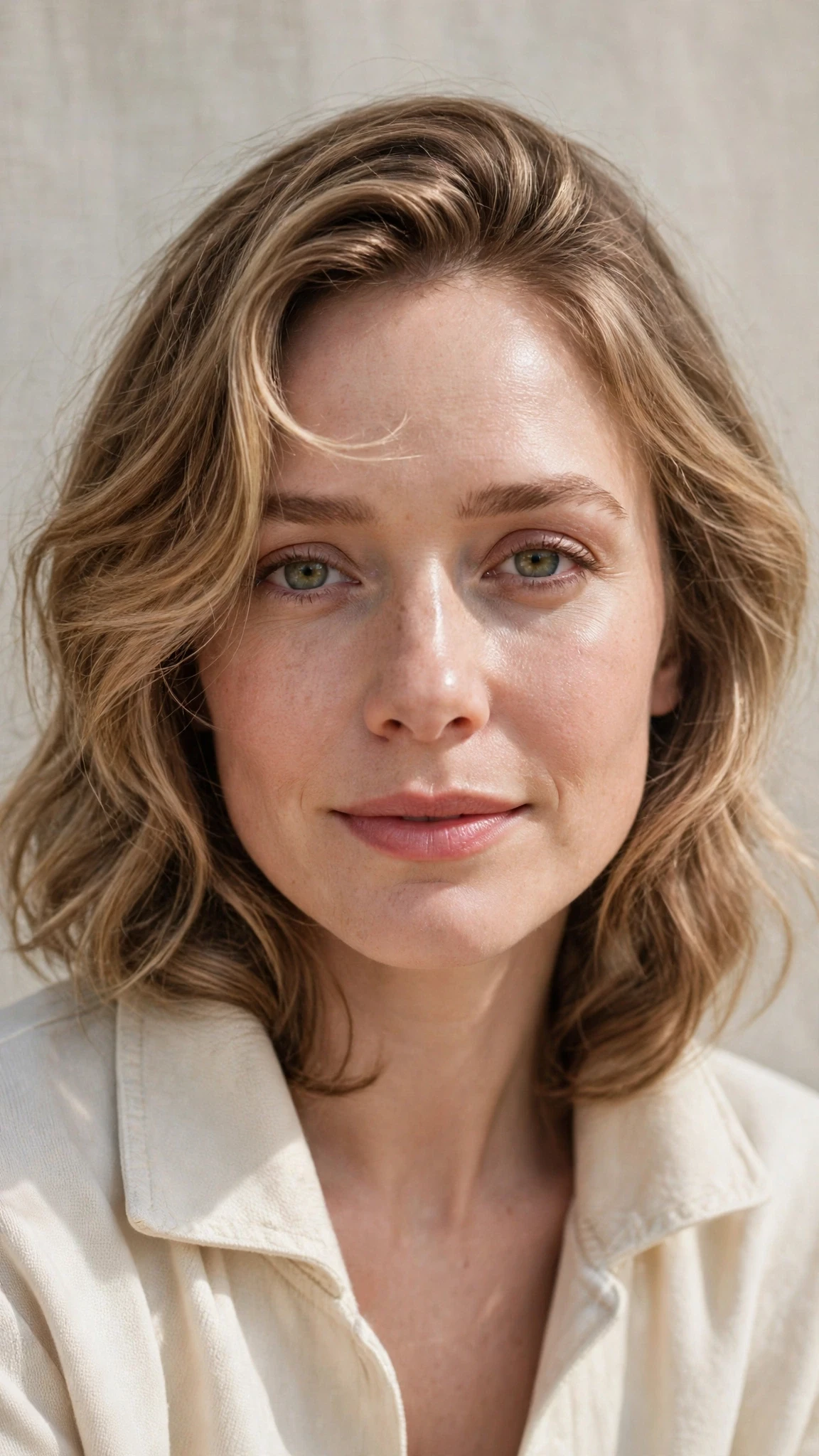 Olsen Tuck Hairstyles For Spring With Soft Waves And A Tucked Finish With Airy Feathered Movement, Wispy Pieces Around The Face And A Glossy Shine Finish