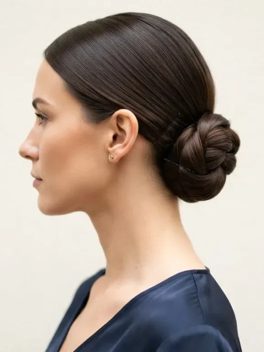 Low Chignon Bun