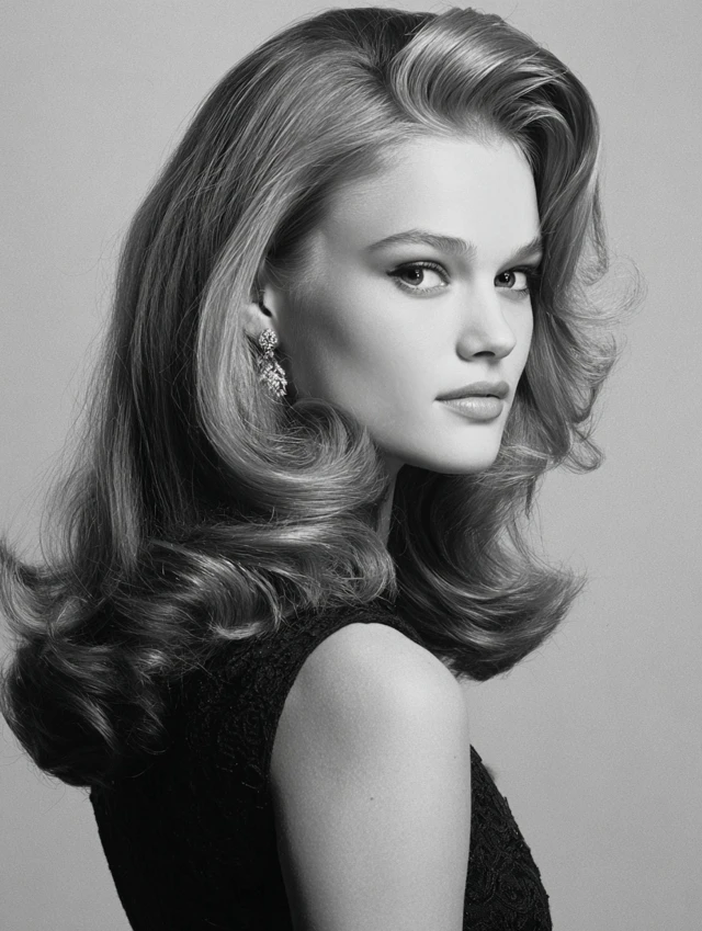 Sculpted Retro Waves with a Polished Side Sweep