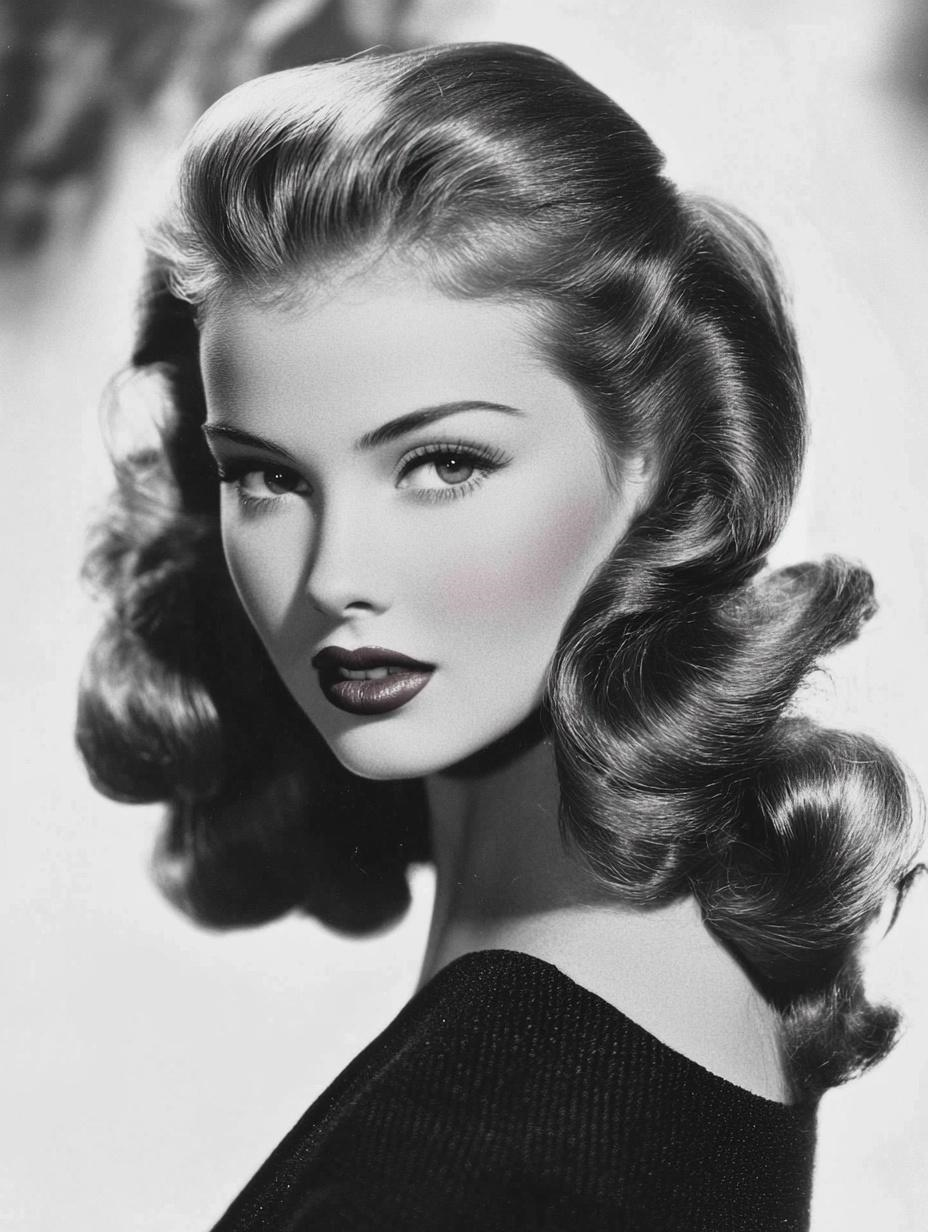 Old-Hollywood Waves with a Modern Blowout Bounce