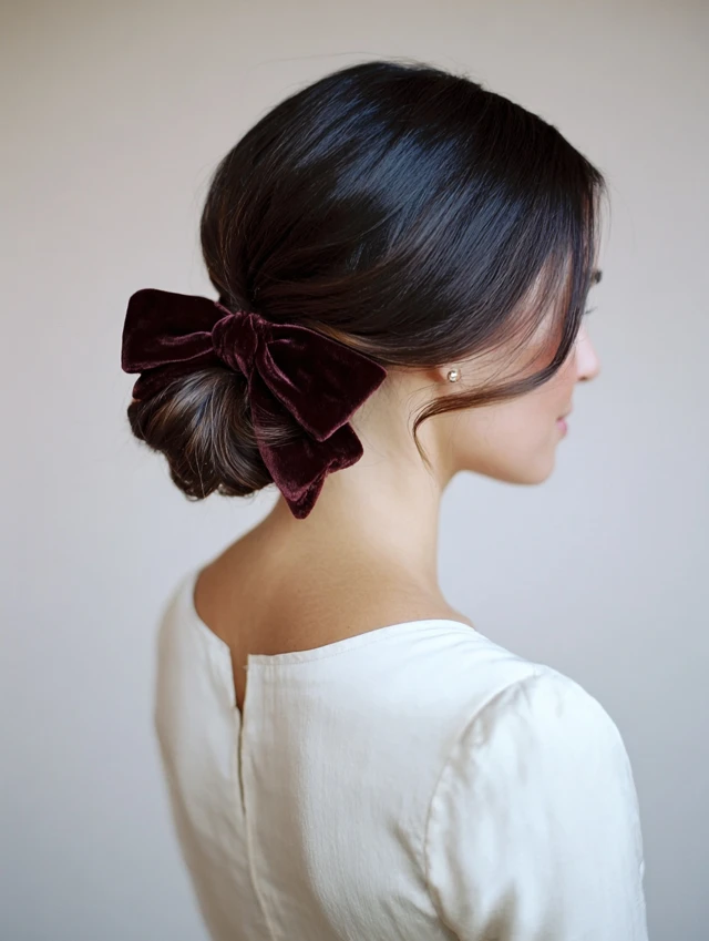 Slicked Back Low Bun idea 11 original size